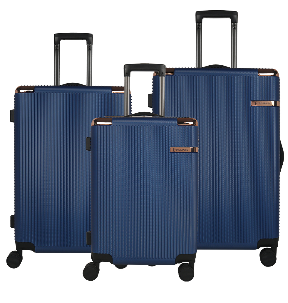 SkyTrail Premium Hard-Shell Trolley Bag – Elegant Travel Luggage Set Of 3