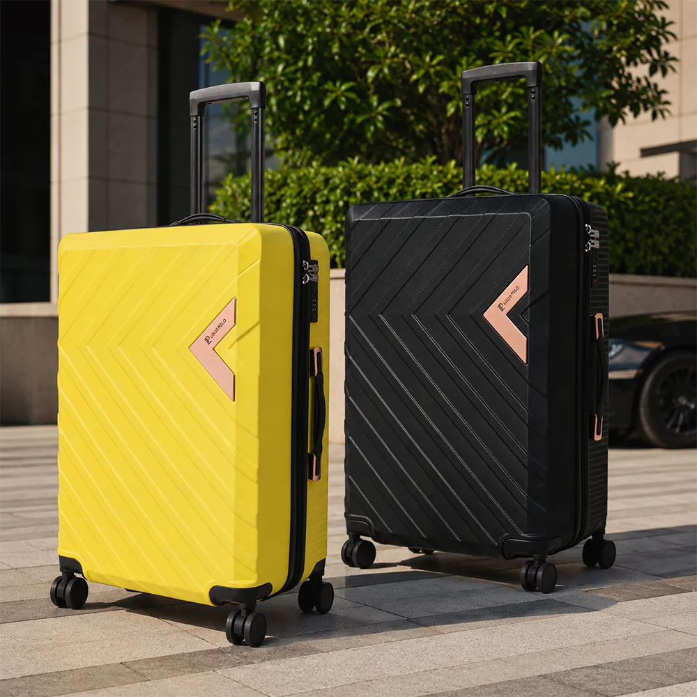 LOUIS POLO VZOOM 24 Inch Medium Spinner Luggage – Lightweight Hard Shell Travel Suitcase