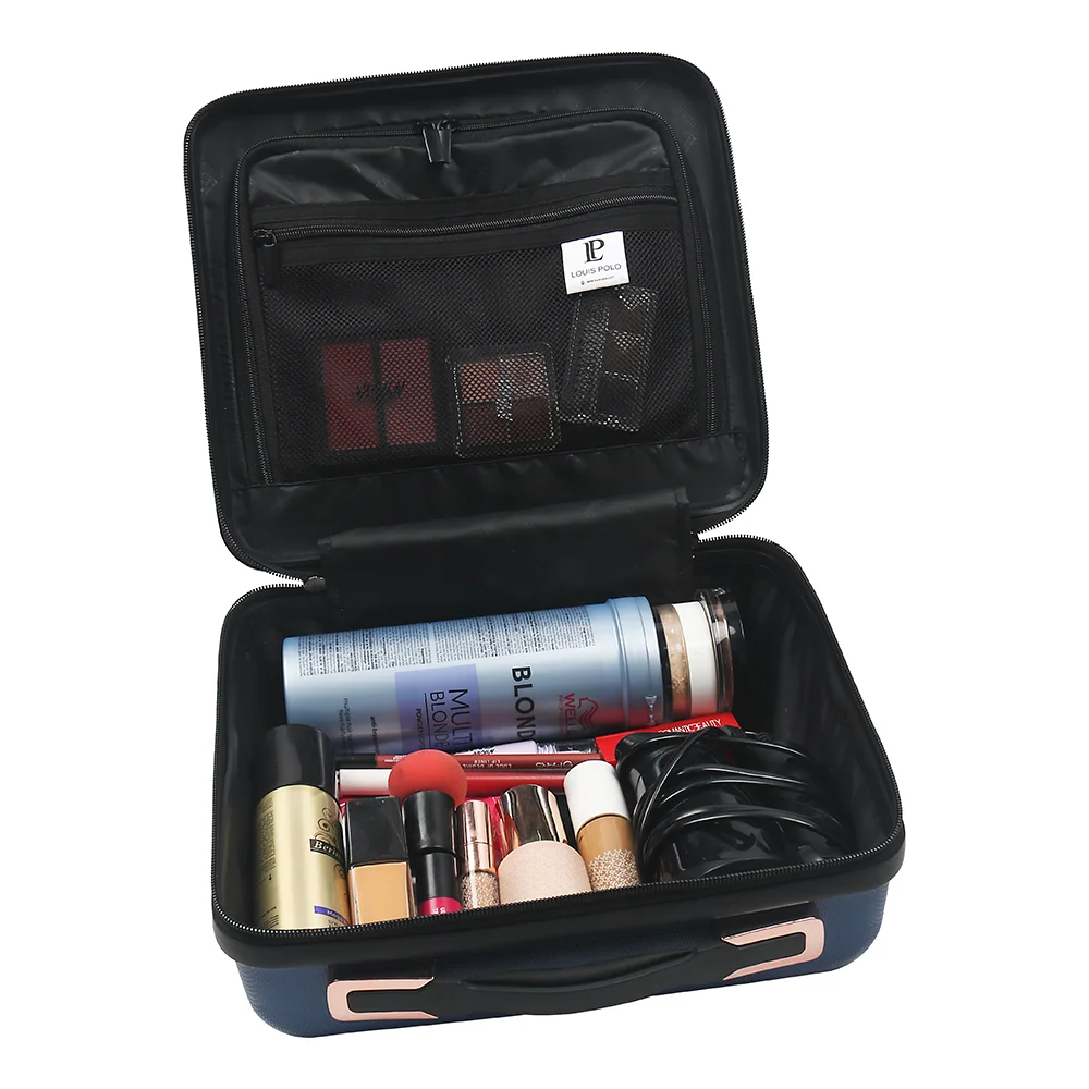 SkyTrail™ Beauty Vanity Case – Premium Travel Cosmetic Organizer view 6