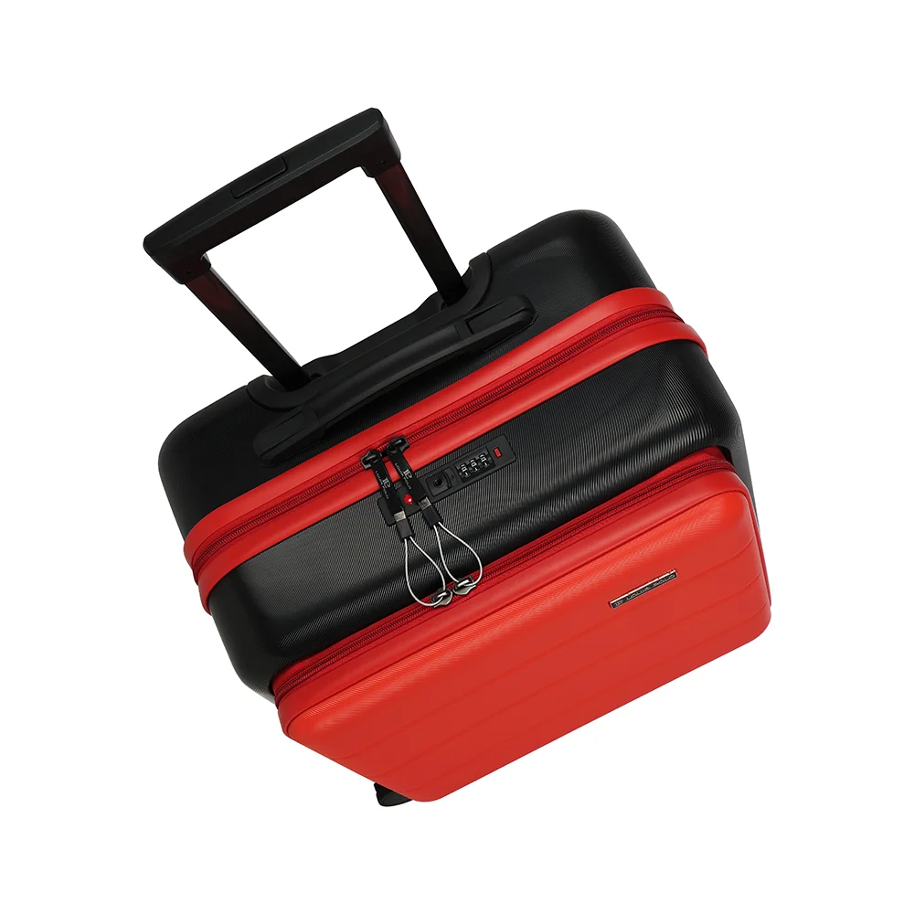 LOUIS POLO SwiftGate 17" Overnighter – Laptop Front Access Business Travel Trolley view 5