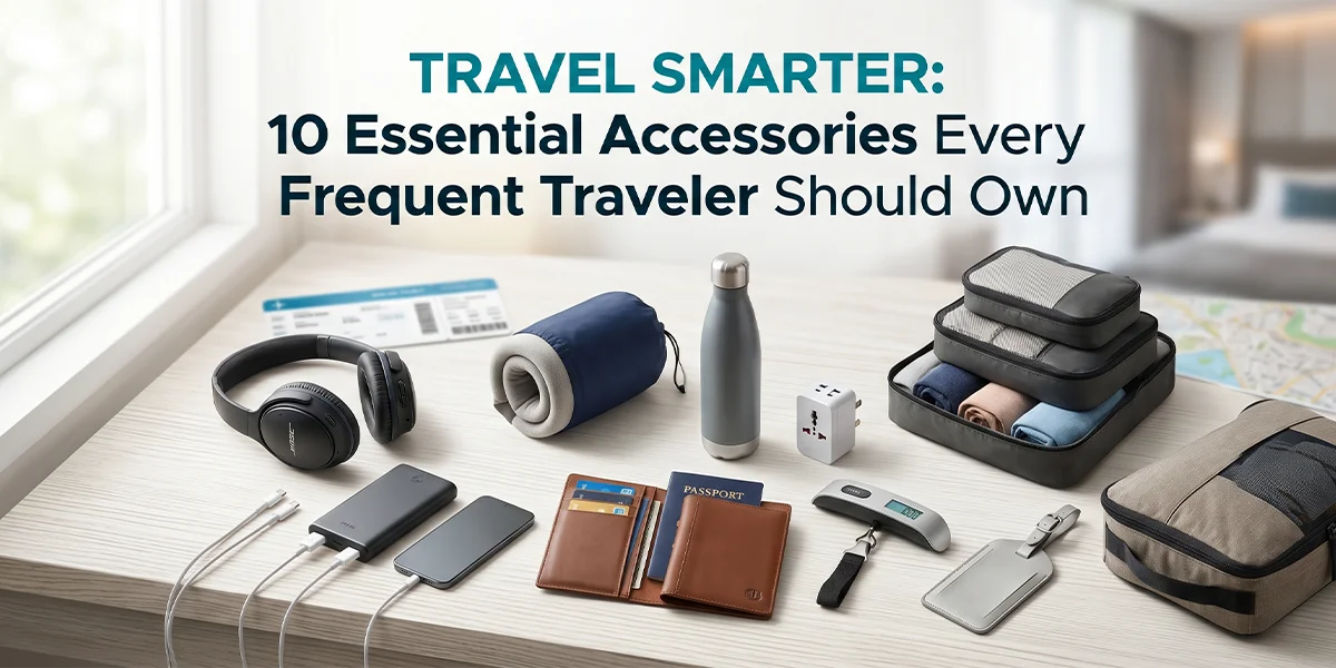 Travel Smarter: 10 Essential Accessories Every Frequent Traveler Should Own