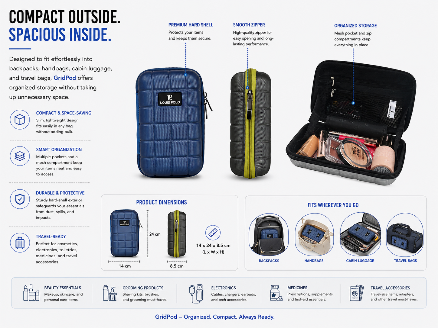 Compact Size. Maximum Utility.