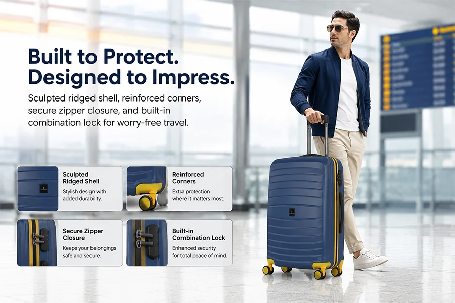 Bold Design with Travel Protection