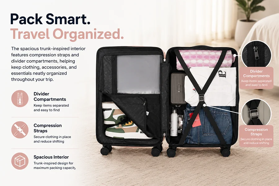 Organized Trunk-Style Packing