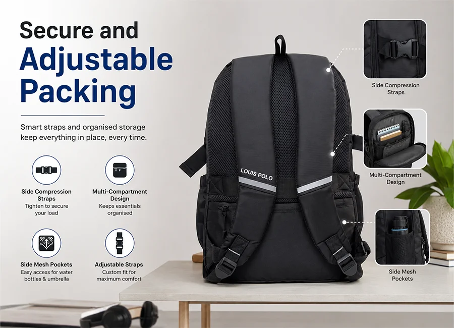 Secure and Adjustable Packing