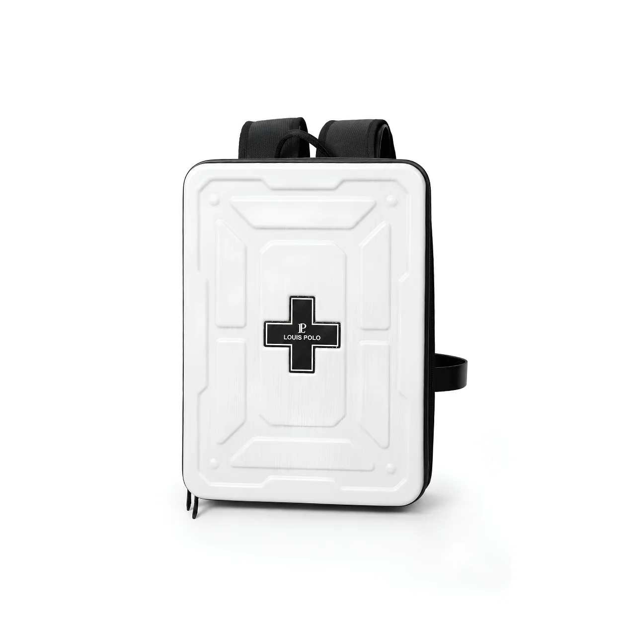 LOUIS POLO AeroShield Hard-Shell Business Backpack