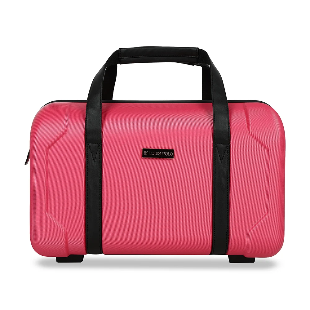 LOUIS POLO GemTote 15.5-Inch Multipurpose Duffel Vanity Bag – Hard Shell Travel Organizer