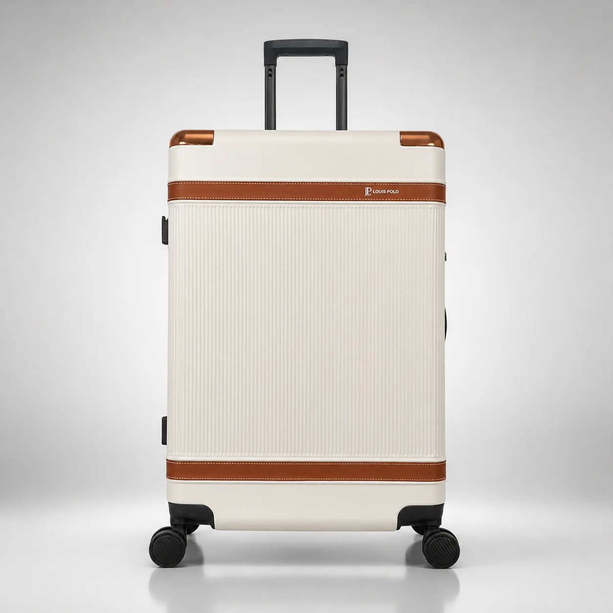 LOUIS POLO StrataLux Hard-Shell Spinner Luggage Set of 3