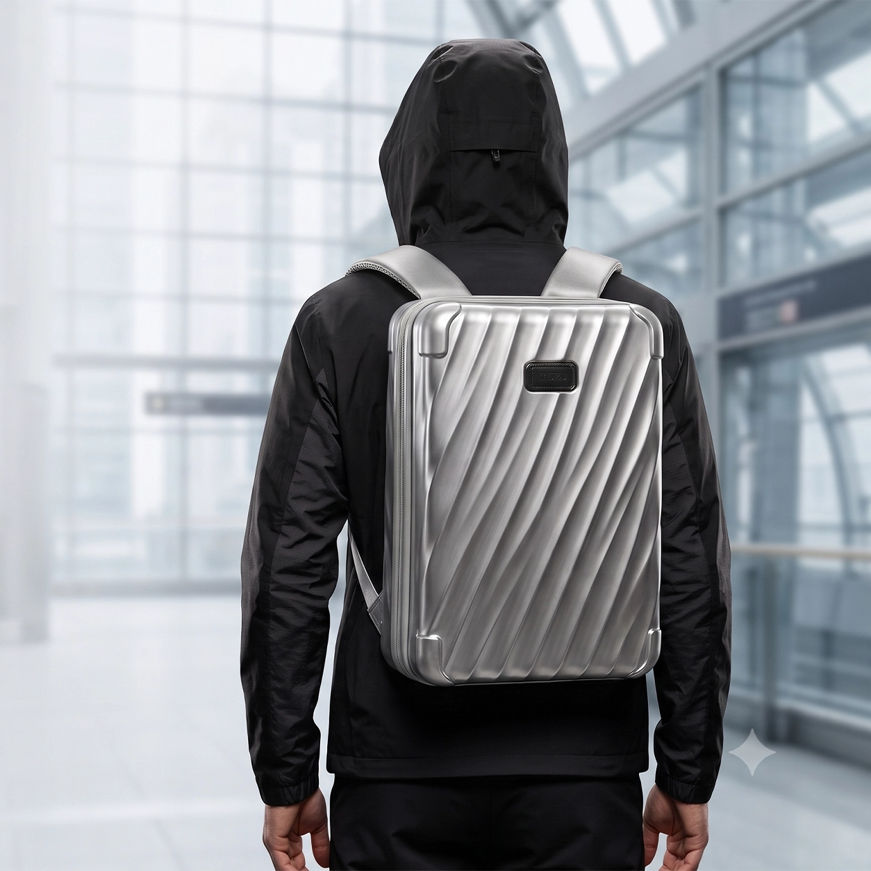 LOUIS POLO TitaniumEdge Hard Shell Executive Backpack