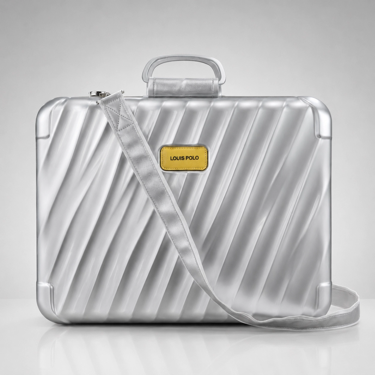 LOUIS POLO TitaniumEdge Hard Shell Executive Briefcase