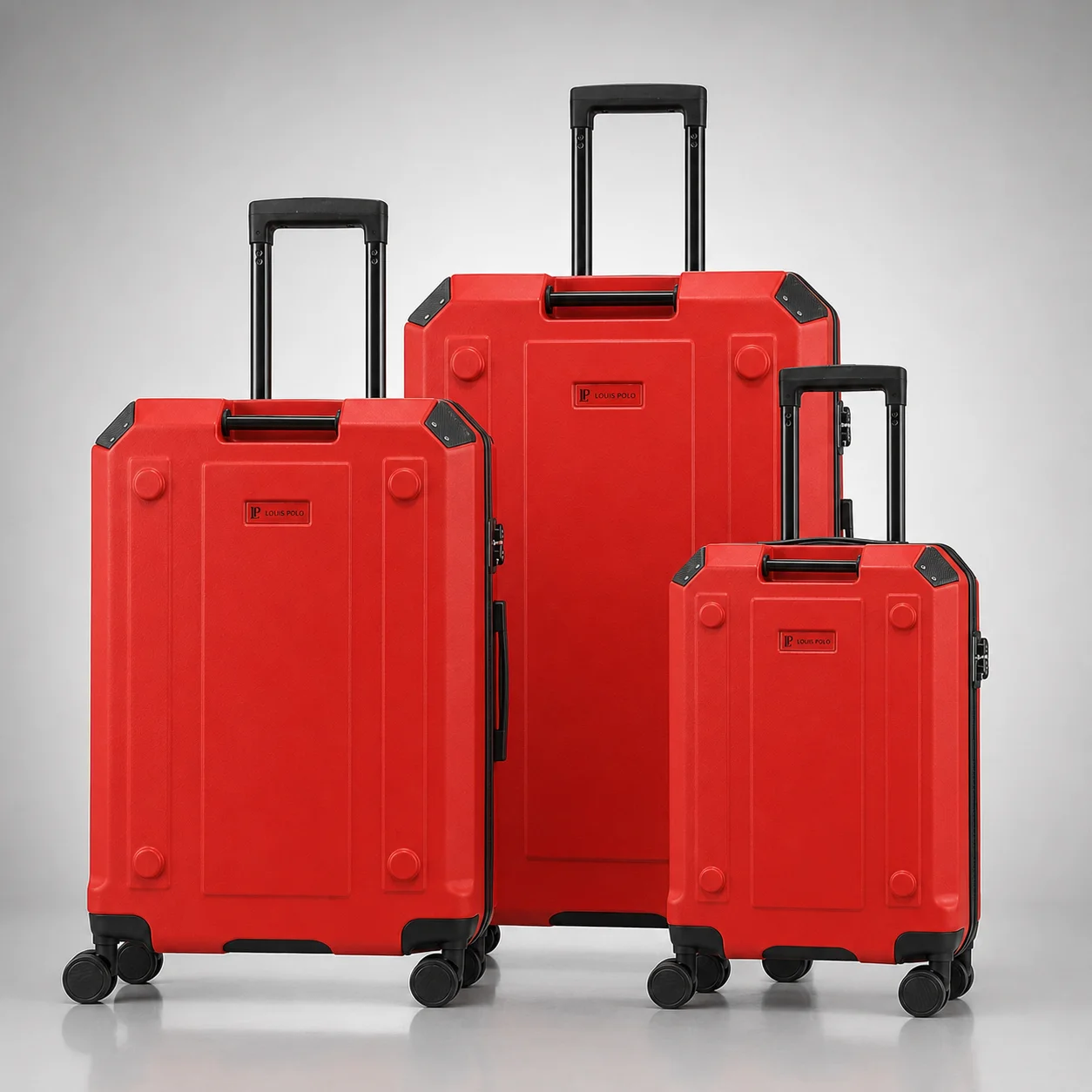 LOUIS POLO TitanVault Hard-Shell Spinner Suitcase